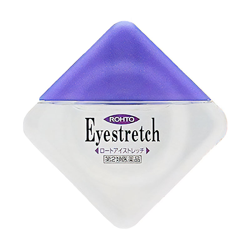 Краплі для очей Rohto Eyestretch проти втоми, з аллантоїном, 12 мл